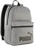 Rucksack PUMA "PHASE BACKPACK III", grau (medium gray heather), Rucks&auml;cke, Netz,