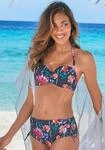 Sunseeker B&uuml;gel-Bandeau-Bikini-Top "Modern" mit Blumenprint