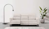 OTTO home 3-Sitzer "LUND Cord, B. 222cm, manuelle/elektrische Relaxfunktion in 2