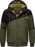 Ragwear Winterjacke "Wings" mit Kapuze stylische Herren Outdoorjacke mit gro&szlig;er