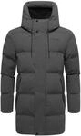 Kurzmantel STONE HARBOUR "Darianoo XX", Herren, Gr. M (50), grau (anthrazit),