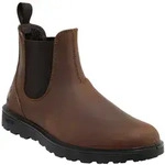 Berufsschuh CARHARTT "Chelsea" Gr. 45, braun (dunkelbraun), 45, Obermaterial:...