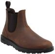 Berufsschuh CARHARTT "Chelsea" Gr. 45, braun (dunkelbraun), 45, Obermaterial: 50%