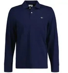 Poloshirt GANT "Poloshirt Regular Shield Longsleeve Pique Rugger 1er Pack", Herren,
