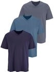 H.I.S T-Shirt "mit V-Ausschnitt, V-neck, Unterziehshirt" Packung, 3er-Pack, 3...