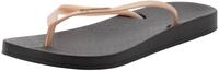 Zehentrenner IPANEMA "IPANEMA ANATOMICA TAN FEM", Damen, Gr. 37, schwarz (schwarz,
