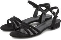 LASCANA Sandale "Sommerschuh" Sandalette, Sommerschuh mit geflochtenen Riemchen VEGAN