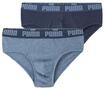 PUMA Slip "PUMA MEN EVERYDAY BRIEFS" 2er Pack, mit Logobund