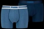 PUMA Boxershorts "PUMA MEN EVERYDAY PLACED LOGO BOXERS" 2er Pack, mit Logo Webbund