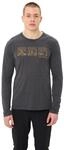 VAUDE Langarmshirt "MENS ROSEMOOR LS T-SHIRT III" ohne Kragen, Rundhalsausschnitt,