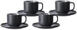 Ritzenhoff & Breker Tasse "Kaffeetassen mit Untertassen Jasper 240 ml 4er Set"