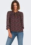 ONLY Chiffonbluse "ONLDITSY L/S BLOUSE WVN" Kunstfaser, regular fit