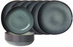 like. by Villeroy & Boch Geschirr-Set "Tafel-Set Lave 12er Set" Sp&uuml;lmaschinenfest,