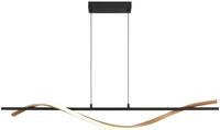 GLOBO LIGHTING H&auml;ngeleuchte "WATKINS", schwarz (schwarz matt), H: 120cm, 1 Stk.,