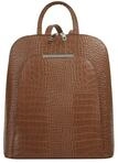 Cluty Cityrucksack echt Leder, Made in Italy