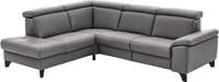 Die PlanBar Ecksofa "PN-EM23166 L-Form" optional mit Kopfteilverstellung und...