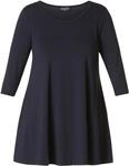Base Level Curvy Tunikashirt "Aria" mit Rundhalsausschnitt