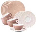 Seltmann Weiden Geschirr-Set "Teeservice Life Fashion 18er Set" Sp&uuml;lmaschinenfest,
