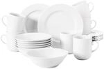 Seltmann Weiden Geschirr-Set "Fr&uuml;hst&uuml;cks-Set Rondo/Liane 18er Set wei&szlig;"
