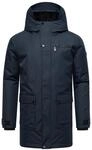 Wintermantel STONE HARBOUR "Netaan XX", Herren, Gr. S (48), blau (navy),