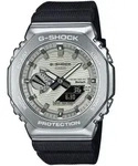 Smartwatch CASIO G-SHOCK "GBM-2100A", schwarz, silberfarben, schwarz, Smartwatches,