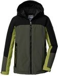 Funktionsjacke KILLTEC "KOW 223 BYS JCKT", Jungen, Gr. 152, gr&uuml;n (olivgr&uuml;n),