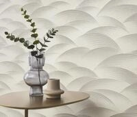 Fashion for walls Vliestapete "Sparkling Sea" gl&auml;nzend gepr&auml;gt Phthalate frei