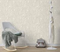 Fashion for walls Vliestapete "Sansibar" floral gepr&auml;gt Phthalate frei