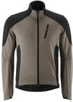 Fahrradjacke GONSO "TRAIL JACKET SOFTSHELL M", Herren, Gr. 3XL, terragrau, 100%
