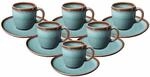 like. by Villeroy & Boch Tasse "Kaffeetassen mit Untertassen Lave 190 ml 6er Set"