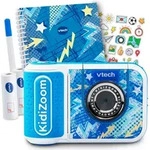 Kinderkamera VTECH "KidiZoom Print Cam + Scrapbook Bundle", blau (blau, wei&szlig;),