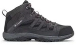 Wanderschuh COLUMBIA "CRESTWOODTM MID WATERPROOF", Herren, Gr. 43, dunkelgrau, deep