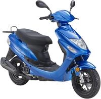 Luxxon Motorroller "ECO (45km/h), 50 ccm, City-Roller, EFI" 50 cm&sup3; 45 km/h Euro 5