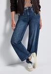 STREET ONE Weite Jeans "QR Denim-Wide Leg" mit Stretch