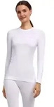 Langarmshirt FALKE "FALKE Langarmshirt", Damen, Gr. XS, wei&szlig; (wei&szlig; (2860)), Shirts