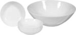 Seltmann Weiden Geschirr-Set "Salat-Set Rondo/Liane 7er Set wei&szlig;"