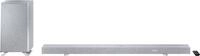 SHARP Soundbar "HT-SBW55121 5.1.2 Dolby Atmos/DTS:X mit Drahtlos-Subwoofer", silber,