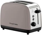 RUSSELL HOBBS Toaster "Colours Plus+ Mocha 26931-56" 1100 W 2 extra breite