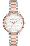 Quarzuhr MICHAEL KORS "PYPER", gold (edelstahlfarben, ros&eacute;goldfarben, wei&szlig;),
