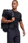 T-Shirt FALKE "Backpack-Ready Wool-Tech Light", Herren, Gr. S, schwarz (schwarz