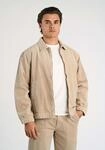 Hemdjacke LINDBERGH "Casual Jacke Regular Fit", Herren, Gr. M, lt stone,