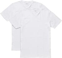 V-Shirt MARVELIS, Herren, Gr. M, wei&szlig;, Jersey, Obermaterial: 94% Baumwolle, 6%