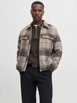 Jack & Jones Wolljacke "JPRCCRUSSEL WOOL BLEND JACKET SN" ohne Kapuze