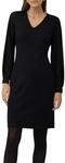 s.Oliver BLACK LABEL Strickkleid mit V-Ausschnitt