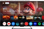 SHARP QLED-Fernseher "4T-C55HRx", Energieeffizienz: F (A-G), schwarz, 55 &prime;&prime;,