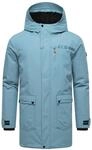 Wintermantel STONE HARBOUR "Netaan XX", Herren, Gr. S (48), blau (graublau),