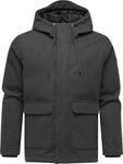 Outdoorjacke RAGWEAR "Mr Them Felt YOUMODO", Herren, Gr. S (48), dunkelgrau,