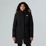Kurzmantel THE NORTH FACE "W ZANECK PARKA", Damen, Gr. L, tnf schwarz, Web,