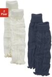 Lavana Stulpensocken Packung, 2 Stk. tlg. mit Zopfstrickmuster