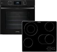Privileg Backofen-Set "PBA2S85HU1K" Set, 2 Stk. tlg. Schonendes Garen dank des